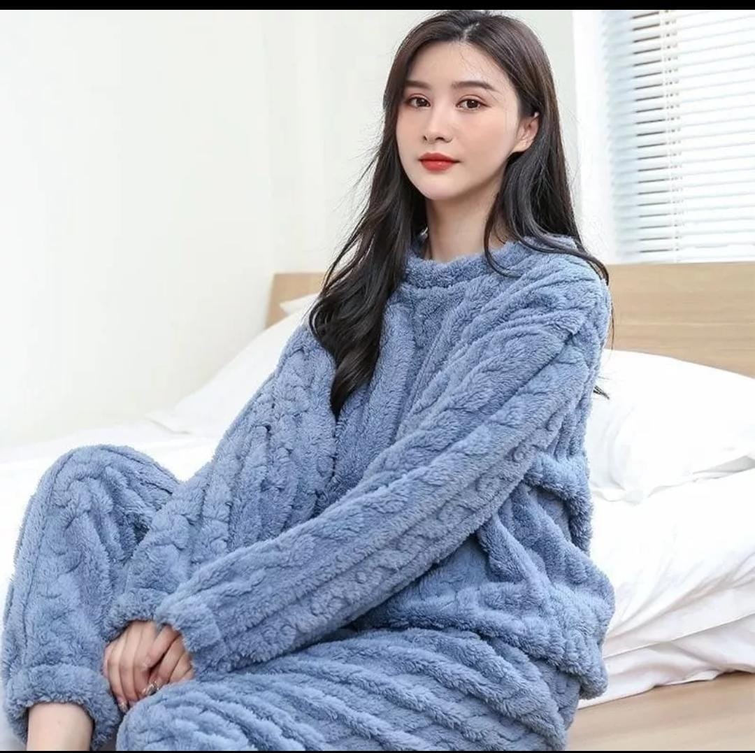 Pijama Polar Trenza Talla única