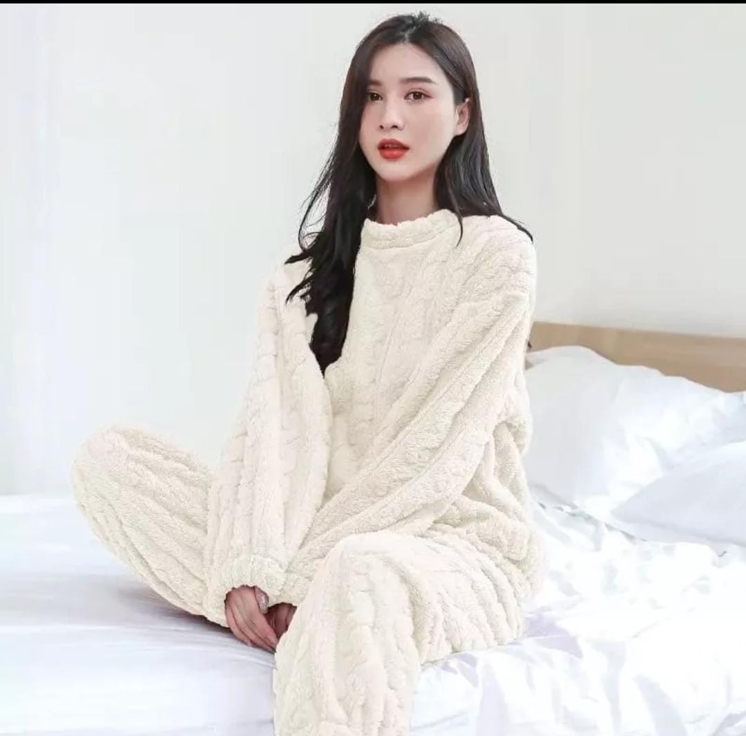 Pijama Polar Trenza Talla única