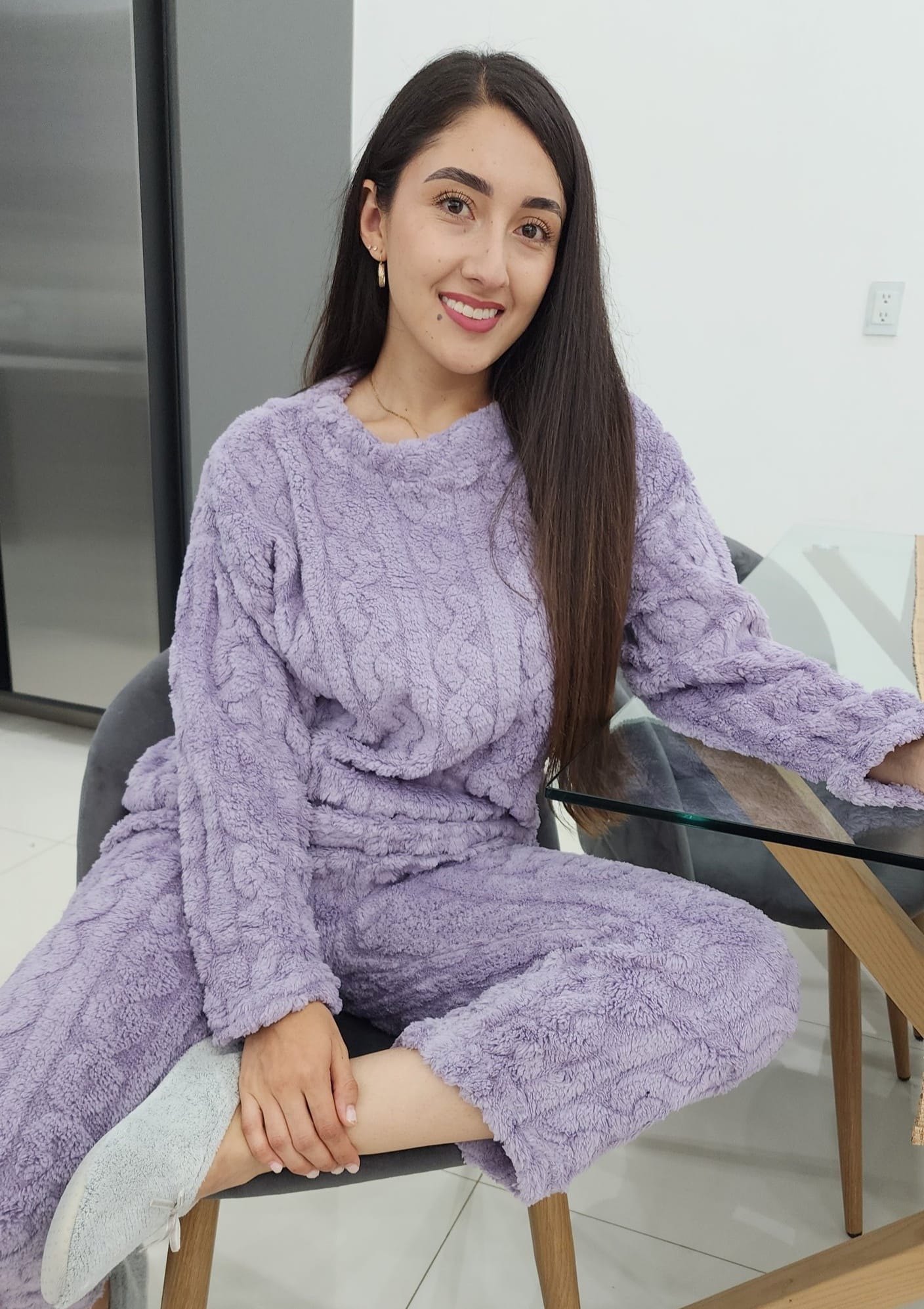 Pijama Polar Trenza Talla única