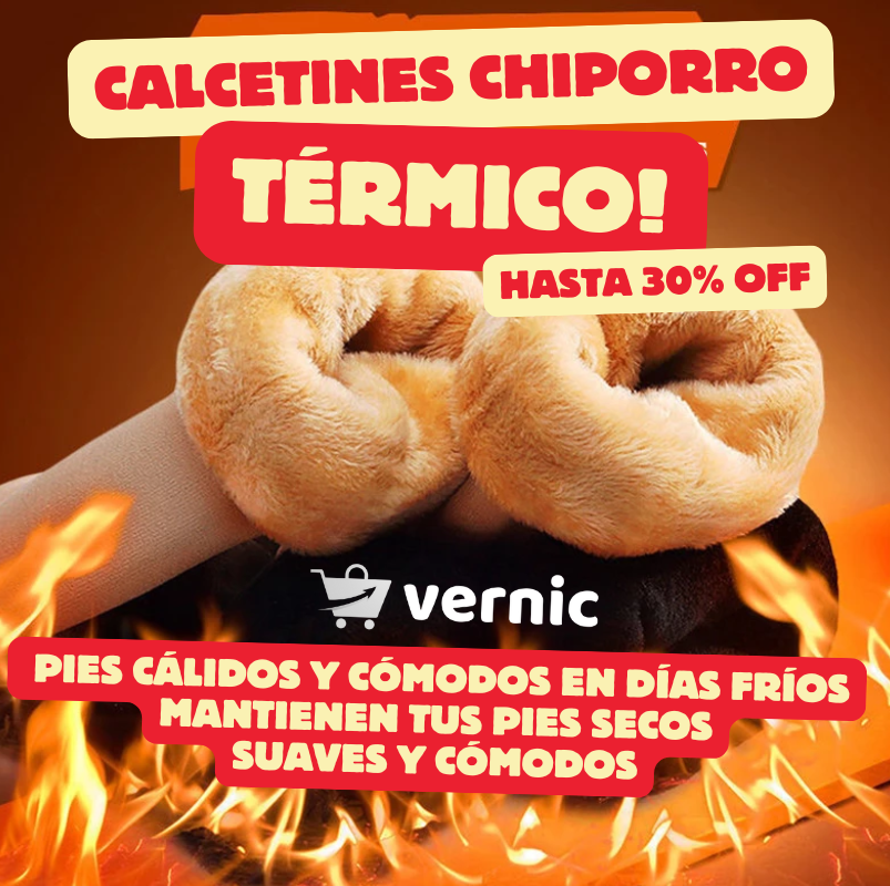 CALCETINES CHIPORRO TÉRMICOS - TALLA ÚNICA X 12