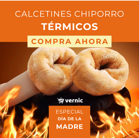 CALCETINES CHIPORRO TÉRMICOS - TALLA ÚNICA X 12