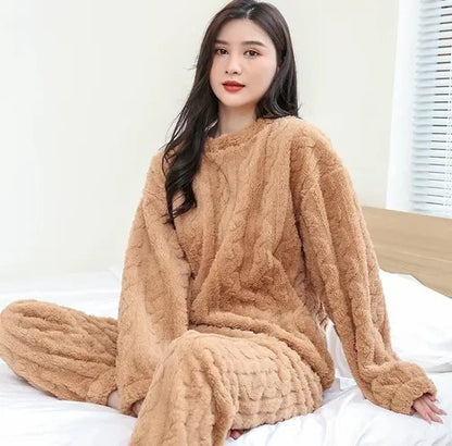 Pijama Polar Trenza Talla única