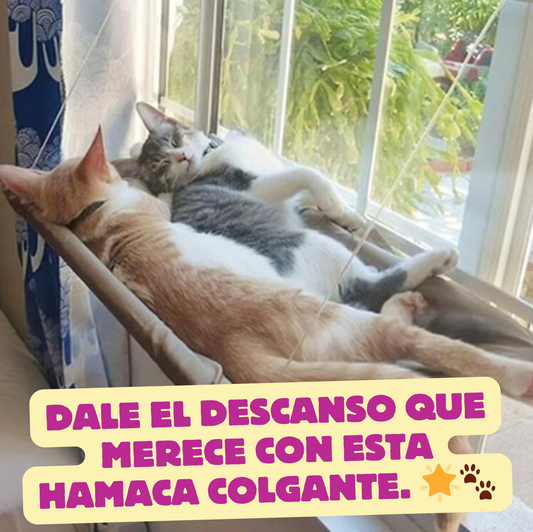 CAMA PARA GATOS TIPO HAMACA COLGANTE