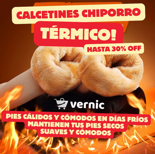 CALCETINES CHIPORRO TÉRMICOS - TALLA ÚNICA X 12